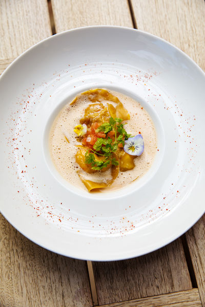 Ravioles langouste Loup de Mer