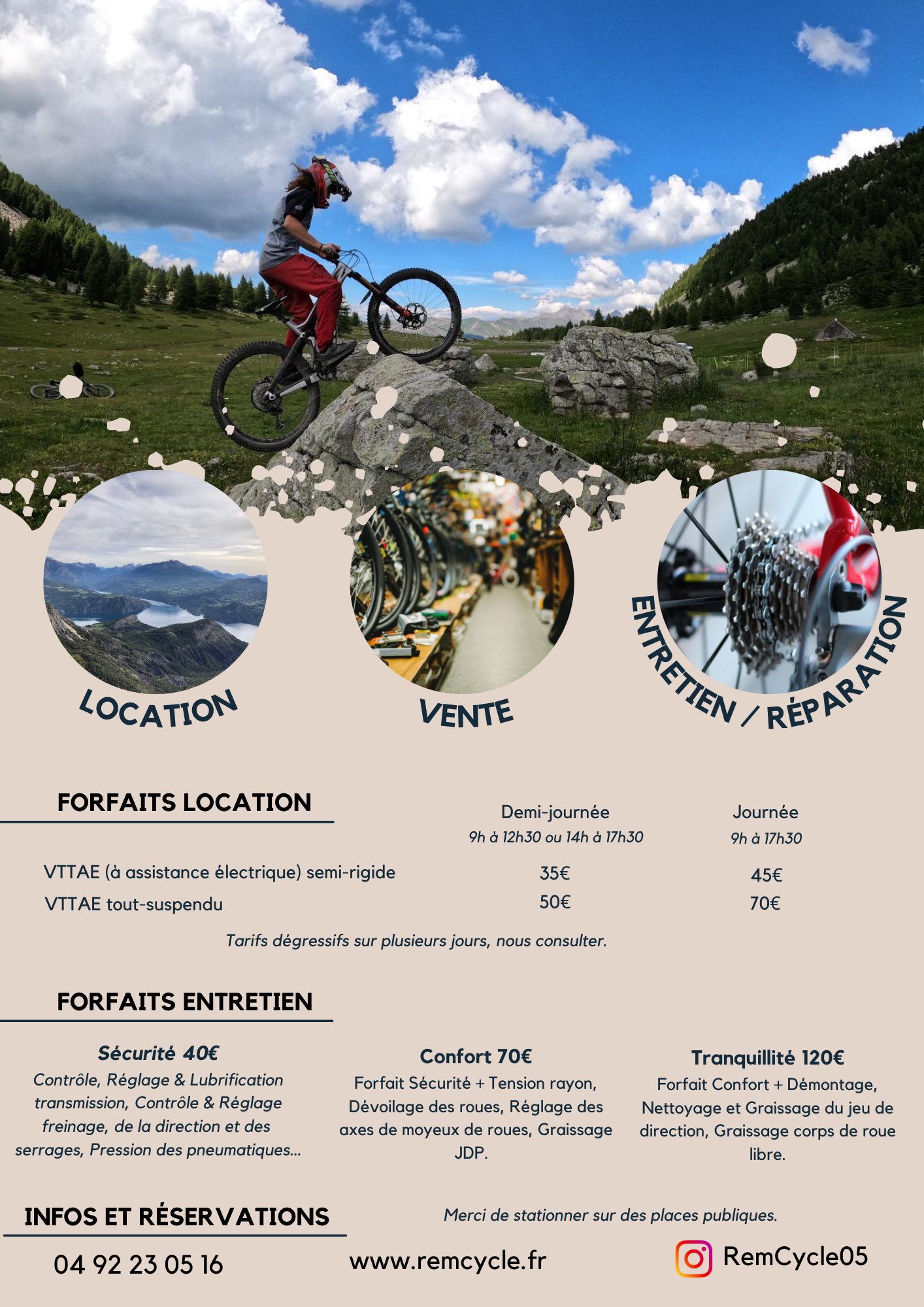 Flyer RemCycle SAVINES-LE-LAC - Verso