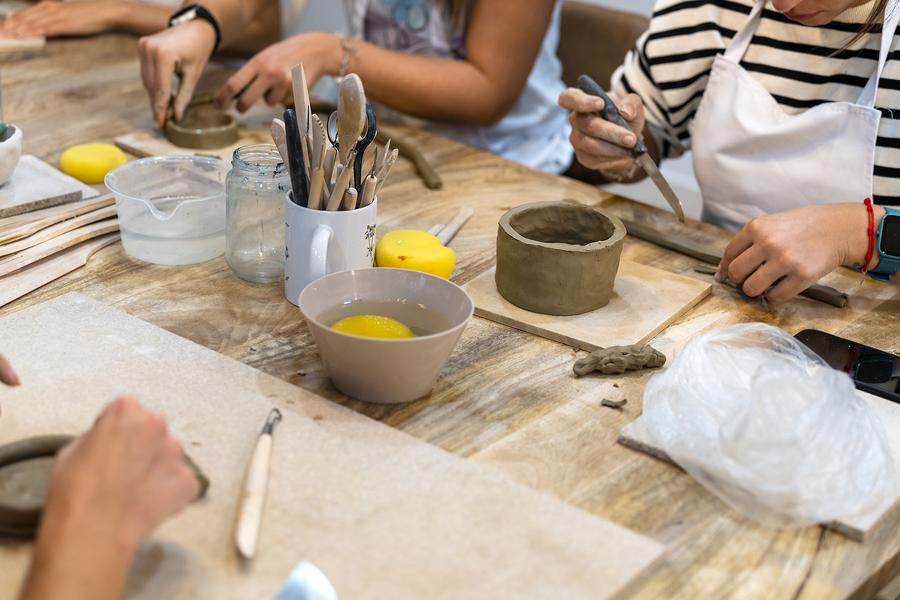 Atelier création argile_Vars - © Envato elements