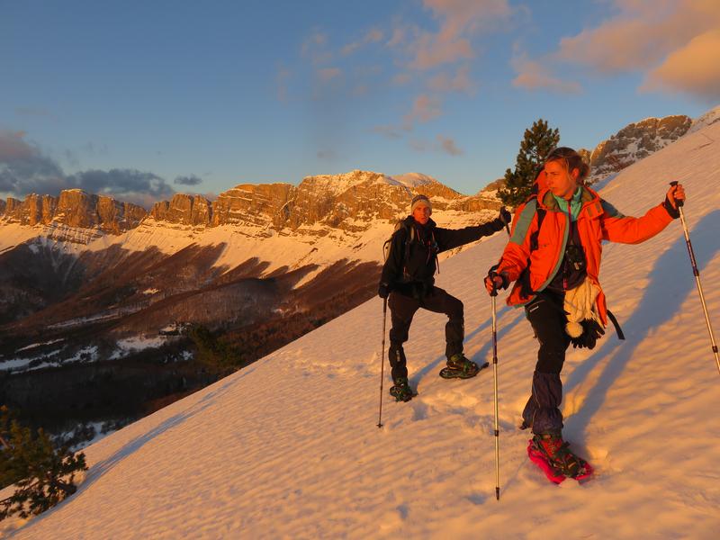 Randonnée en raquettes avec Marc Vanpé