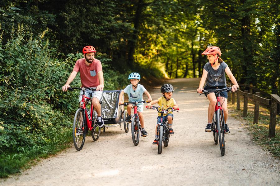 Tout le matériel est disponible en location pour partir en famille