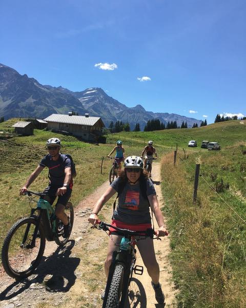 Rando VTT électrique et terroir à l’alpage de Porcherey