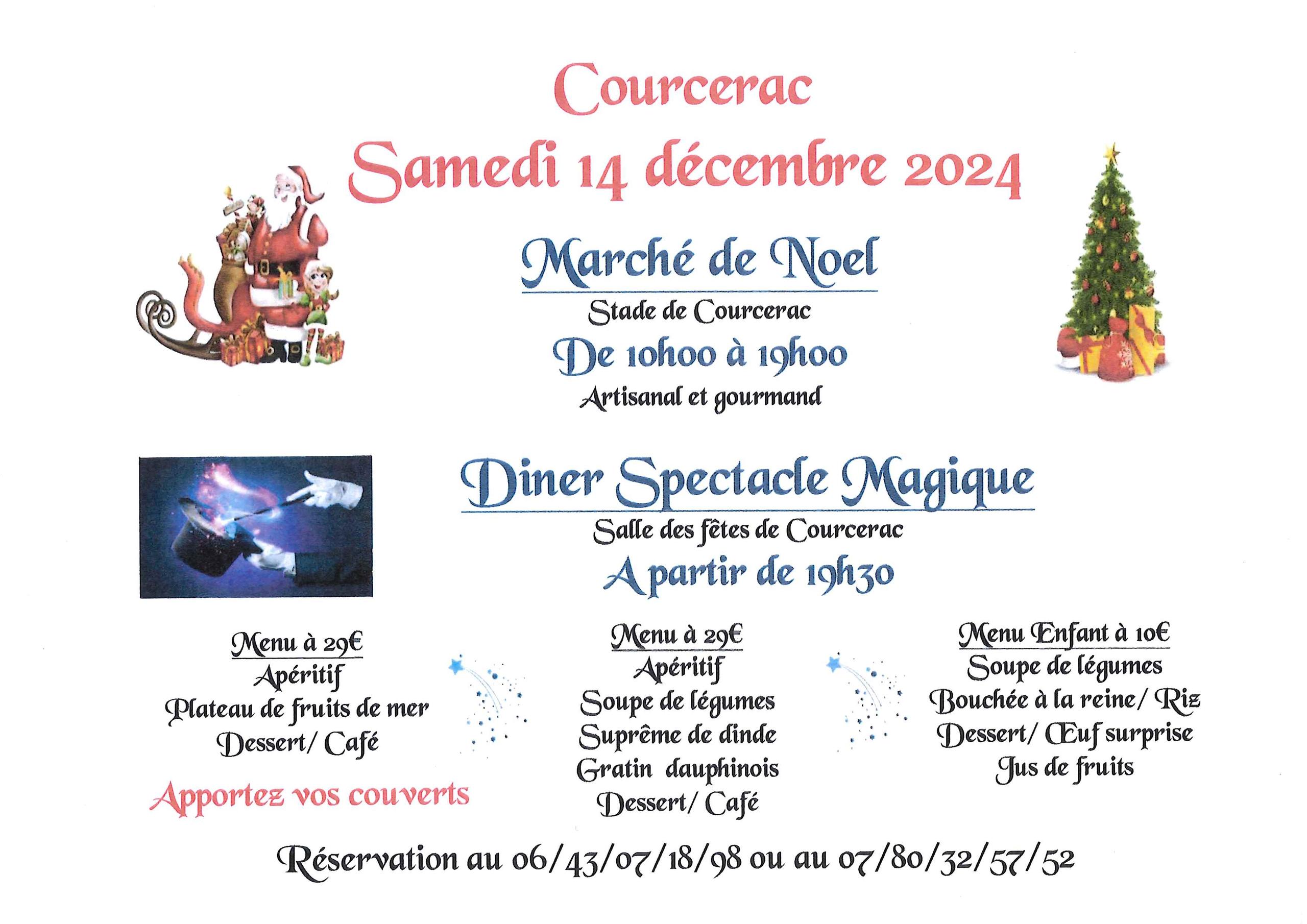 Marché Noël et dîner spectacle