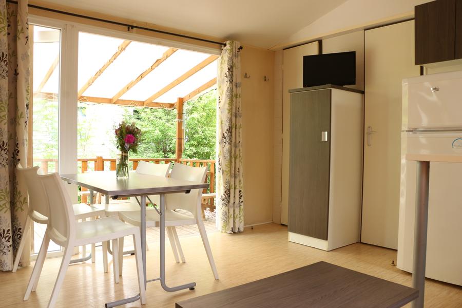 Mobil-home au camping Beauséjour*** - La Balme les Grottes - Balcons du Dauphiné - Isère