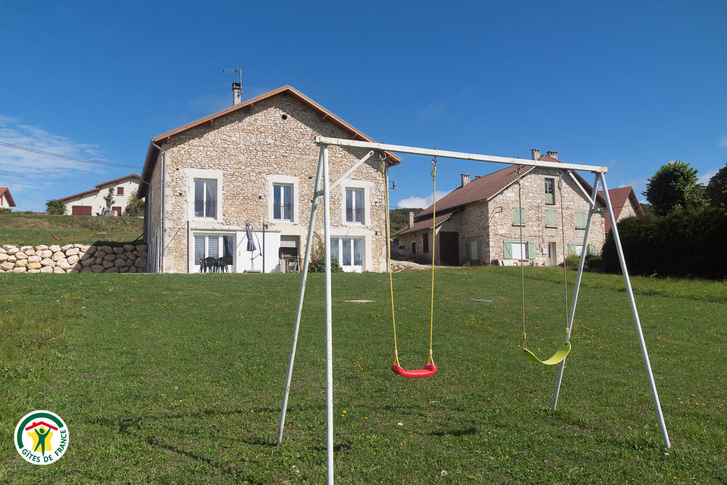 Eté 2019, grand jardin & sa balançoire