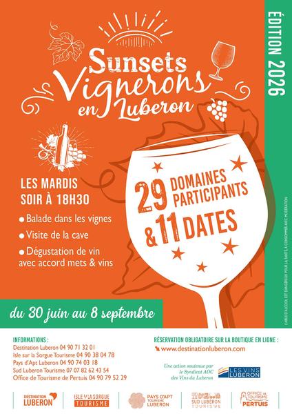Sunsets Vignerons en Luberon_Oppède