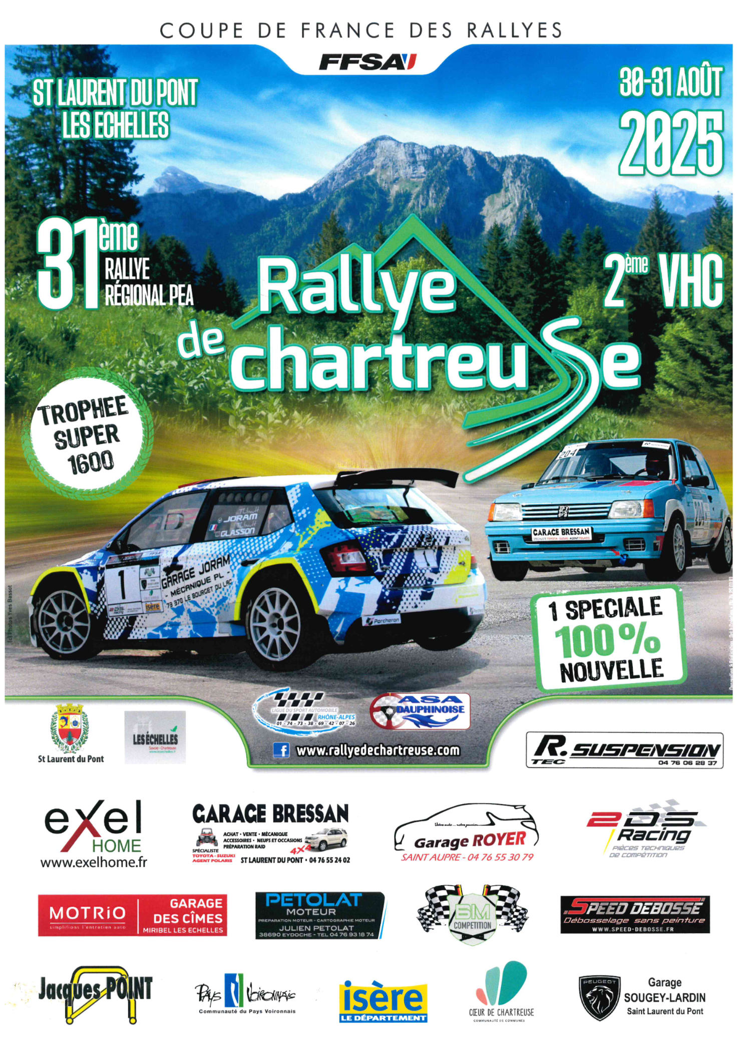 Rallye de Chartreuse : 31ème édition