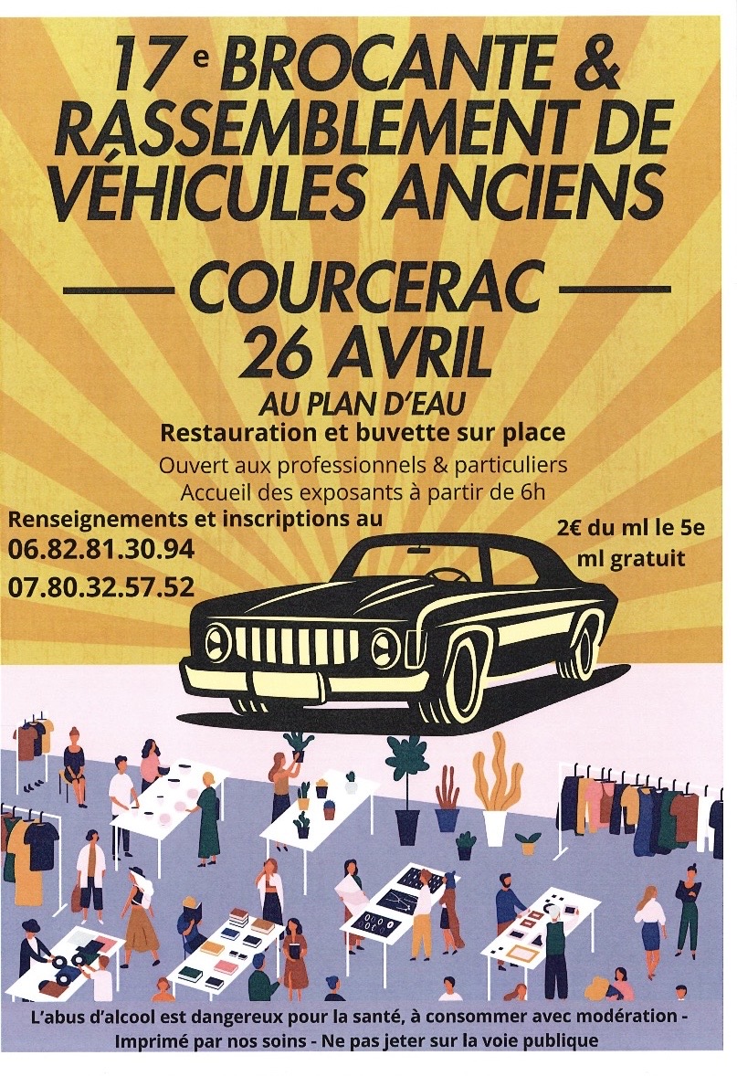 Brocante & rassemblement de véhicules anciens