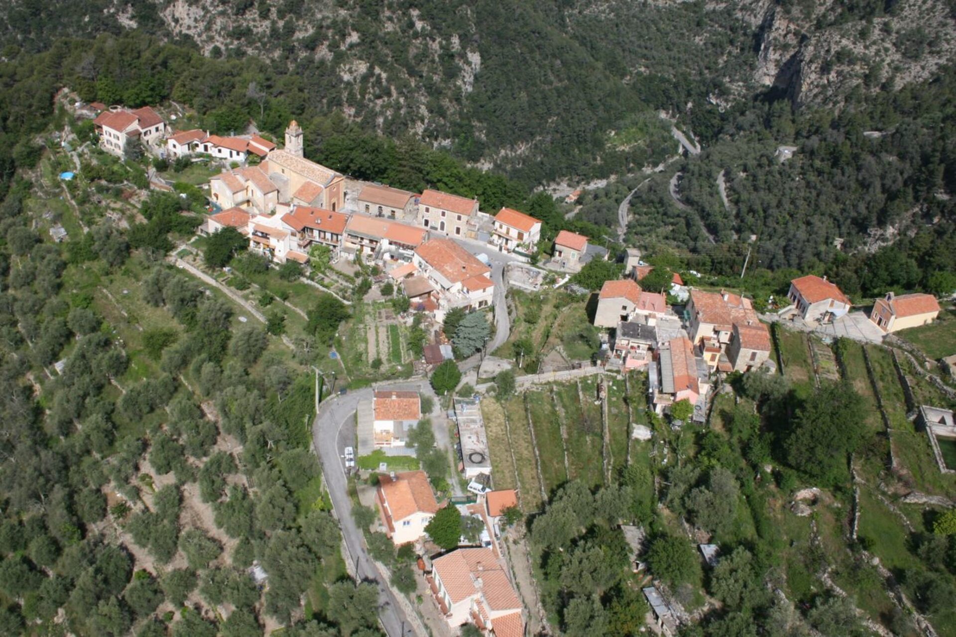 Vue aérienne Hameau de Libre