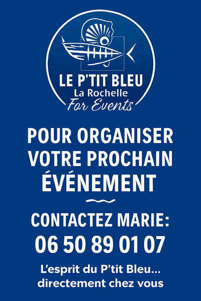 Un visuel pour des évènements privés.