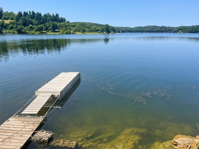 Les pieds dans l'eau**_Lacapelle-Viescamp