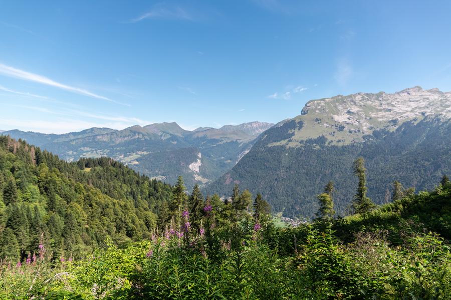 Itinéraire pédestre : lac de Gers depuis Samoëns Village_Samoëns