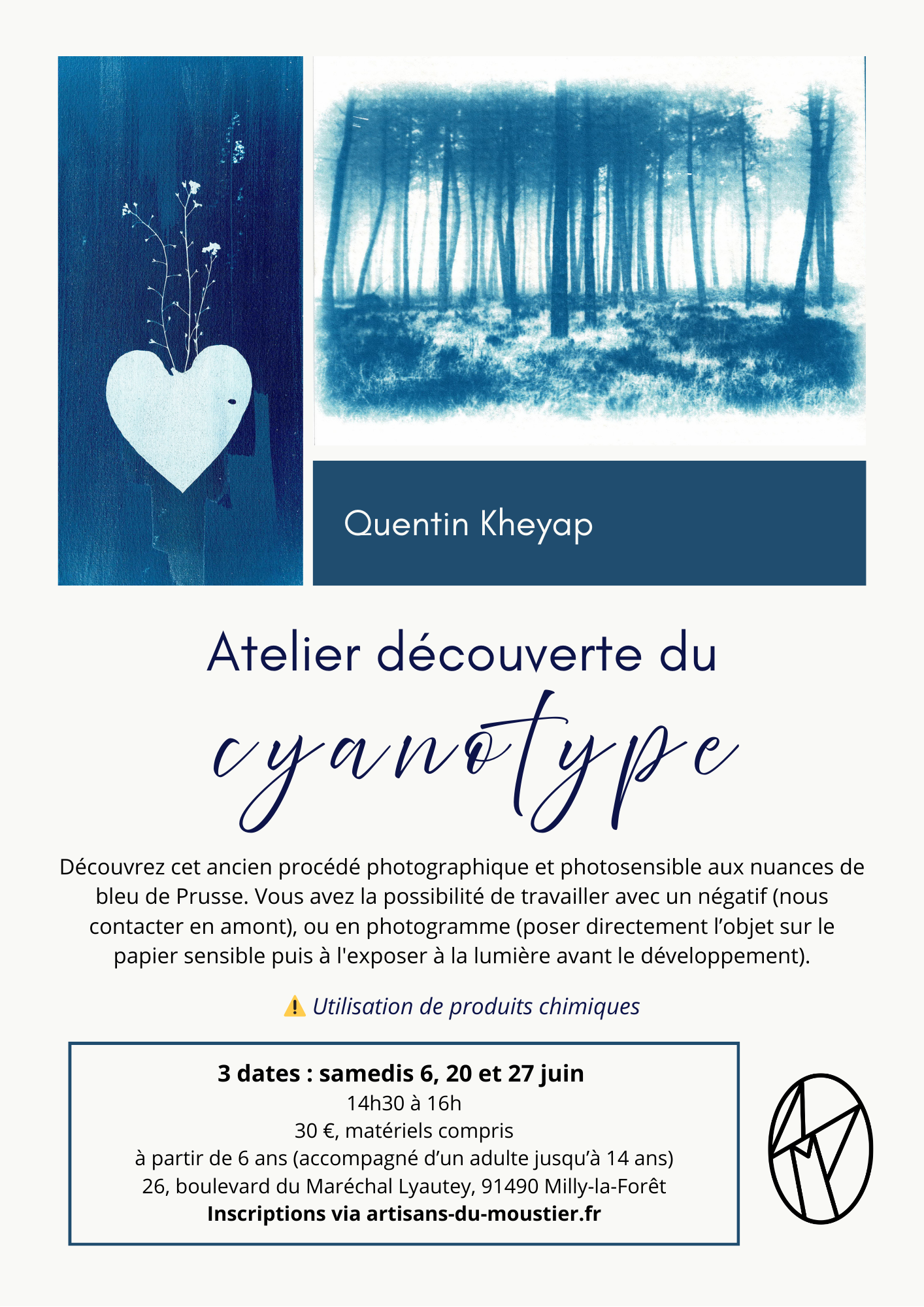 Atelier du00e9couverte du cyanotype_Milly-la-Foru00eat