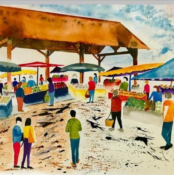 Marché de pays