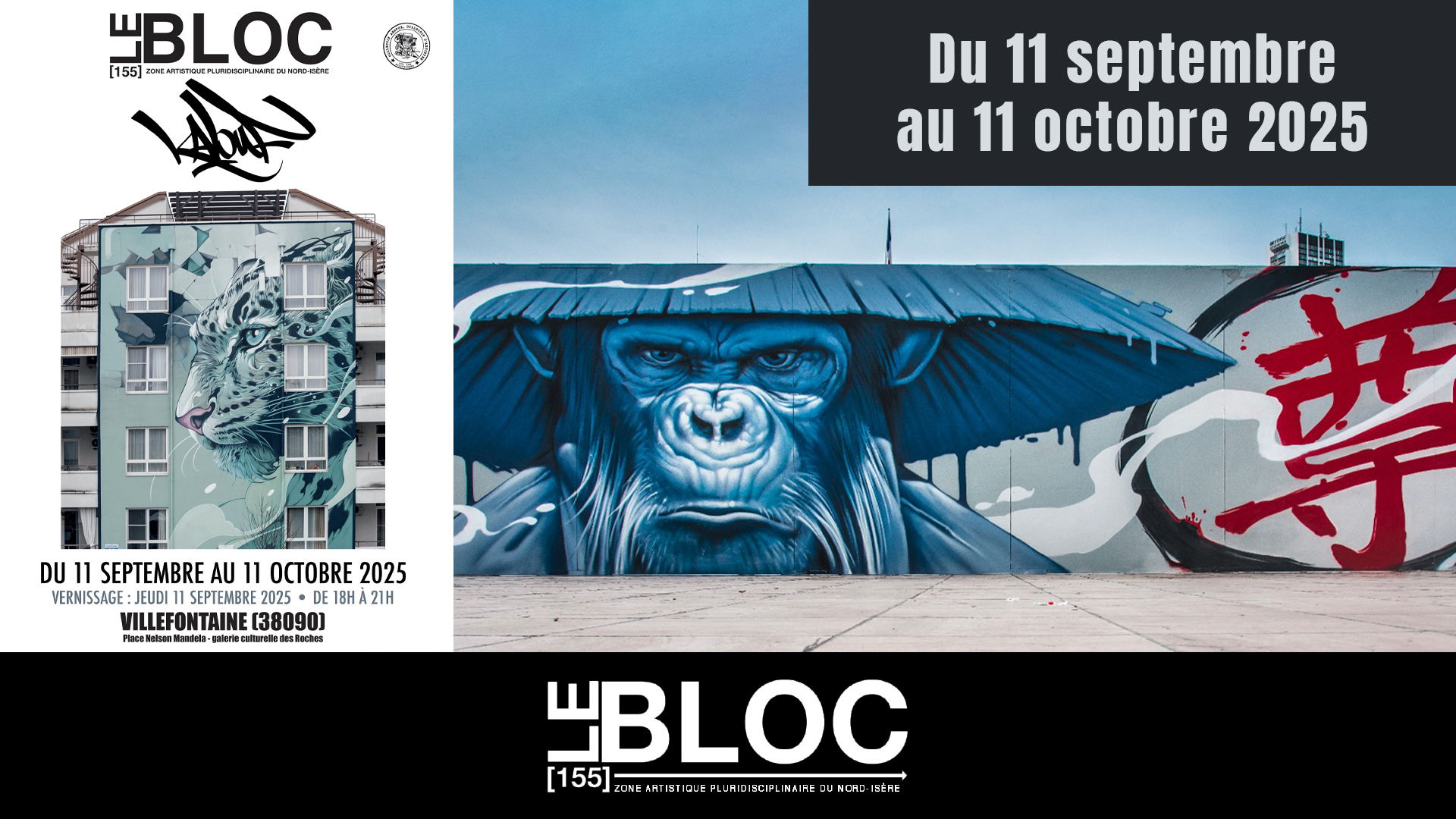 Exposition de KALOUF (Le BLOC 155)