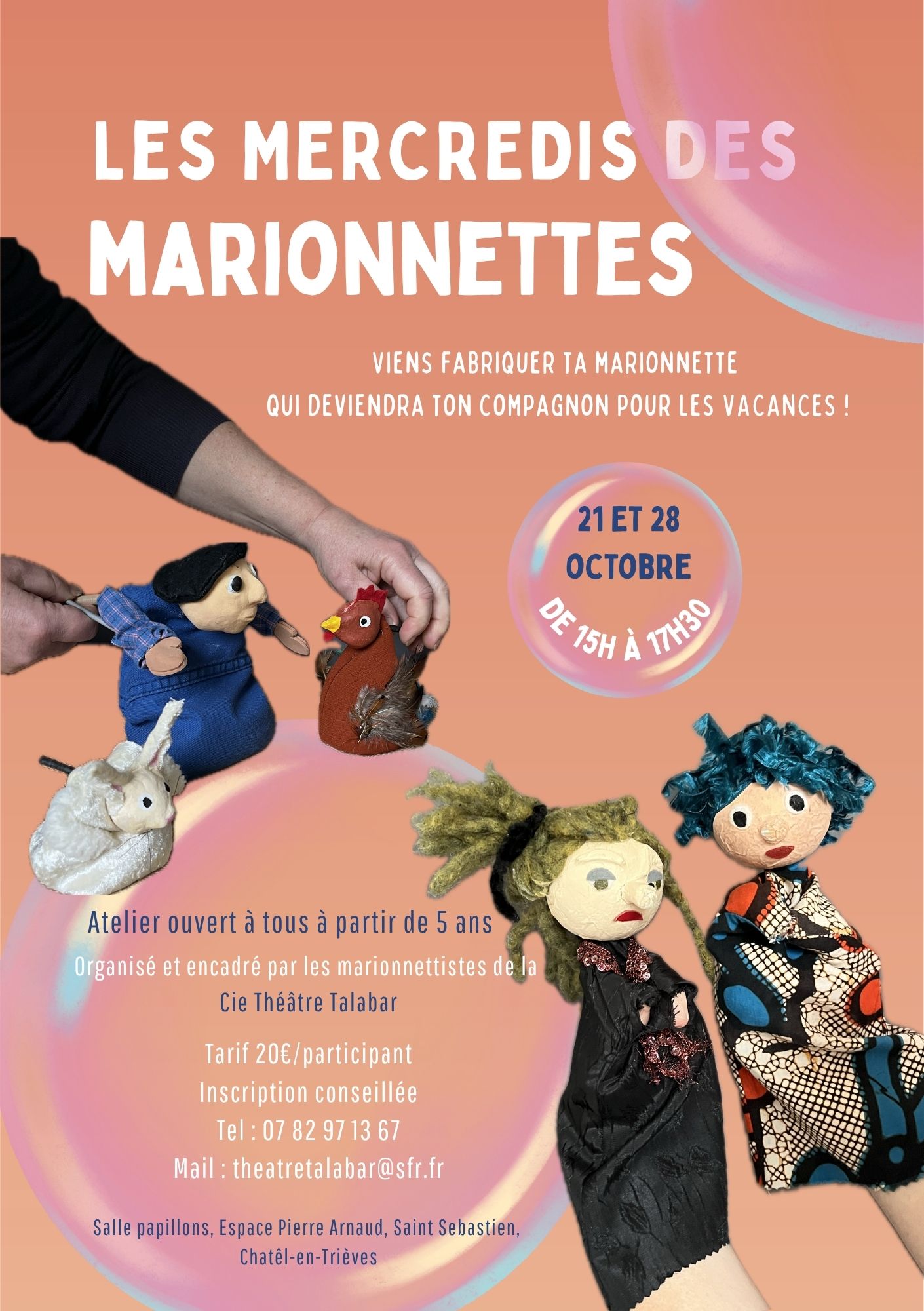 Les mercredis en marionnettes