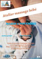 Atelier massage bébé - novembre 2024