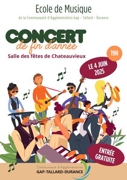 concert de fin d'année_Châteauvieux