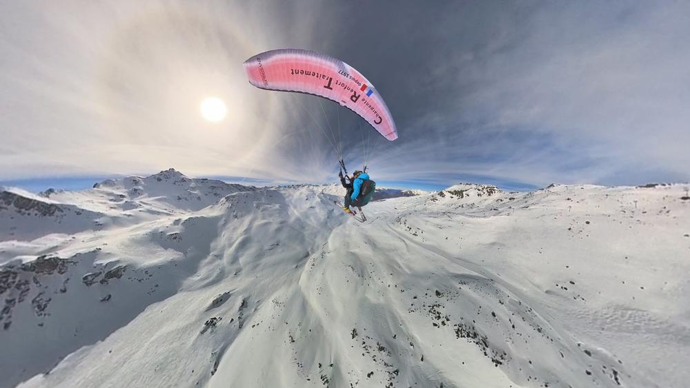 Baptêmes parapente - Envergure parapente_Valloire
