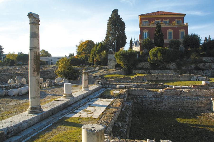 Vue du site archéologique