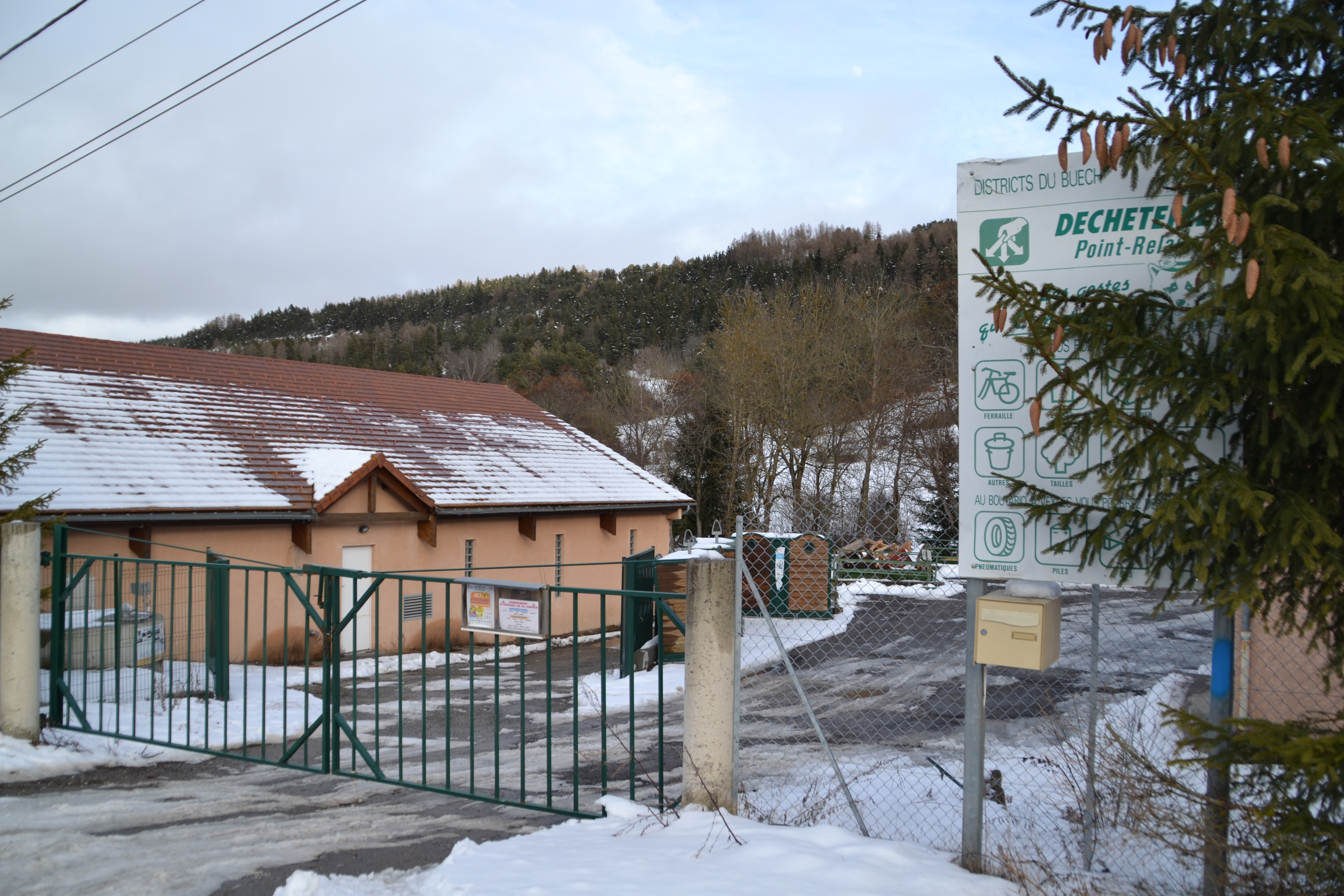 Déchetterie, Agnières en Dévoluy