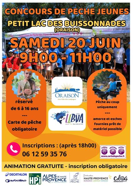 Concours de pêche jeunes