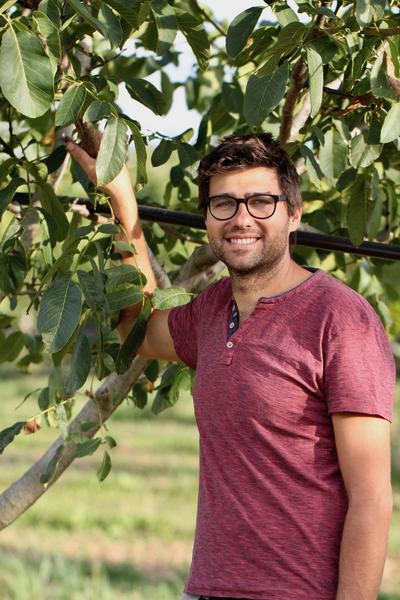 Ludovic, nuciculteur bio