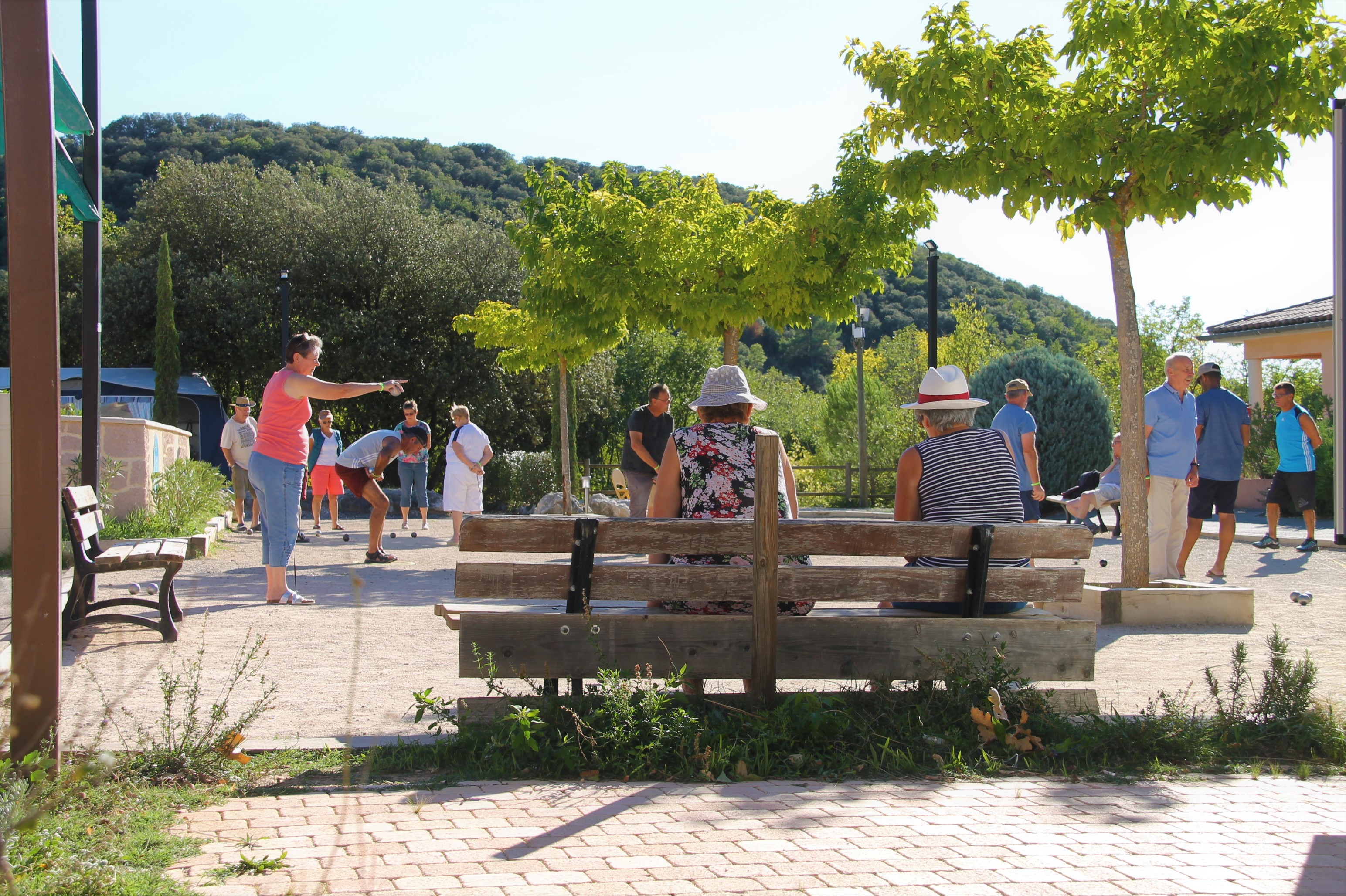 Terrain de boules