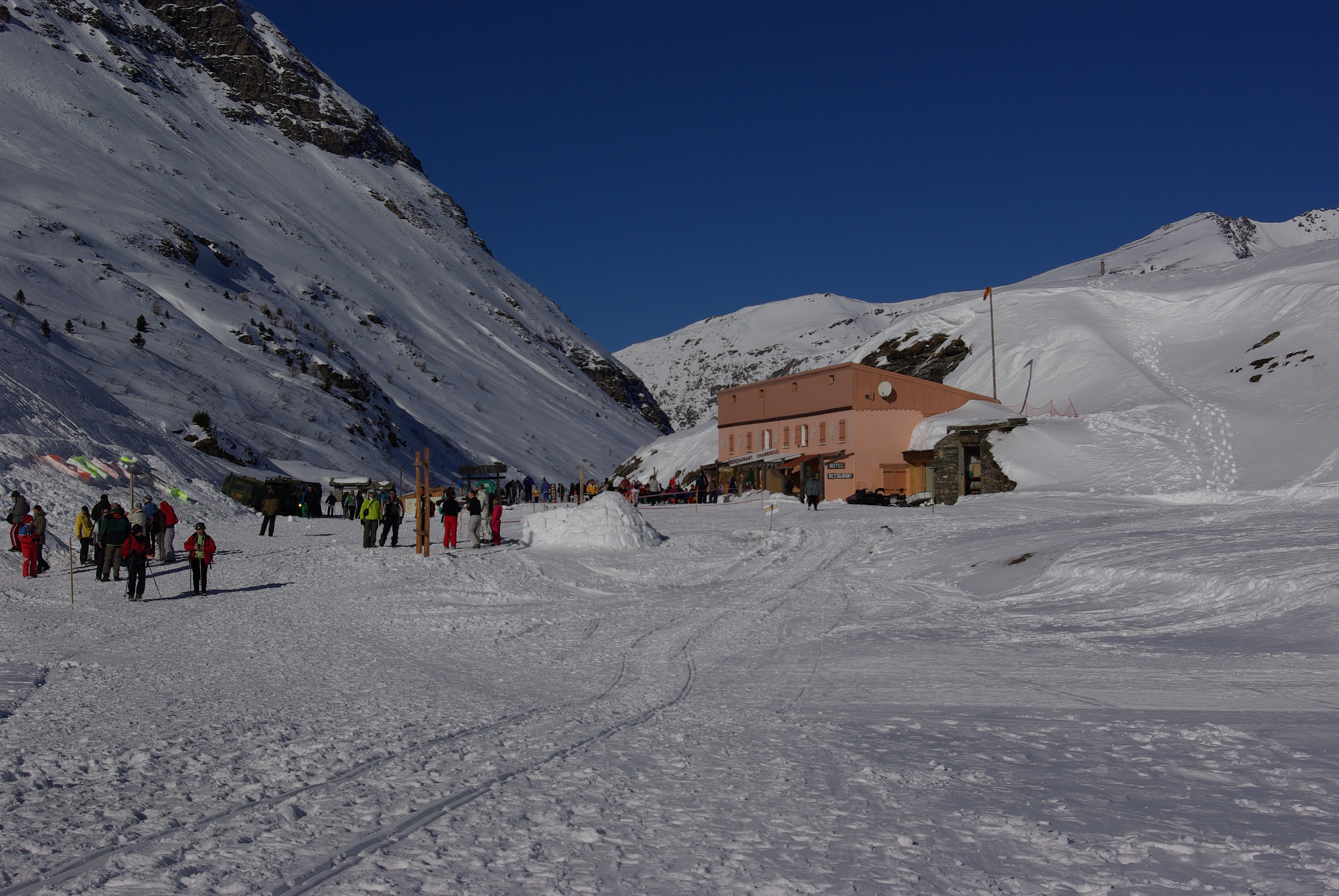 Restaurant Refuge Relais du Col, à Val Cenis