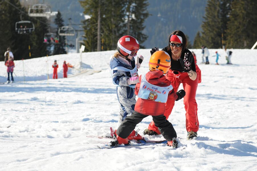 Group ski lessons - Piou Piou Club - Snow Garden