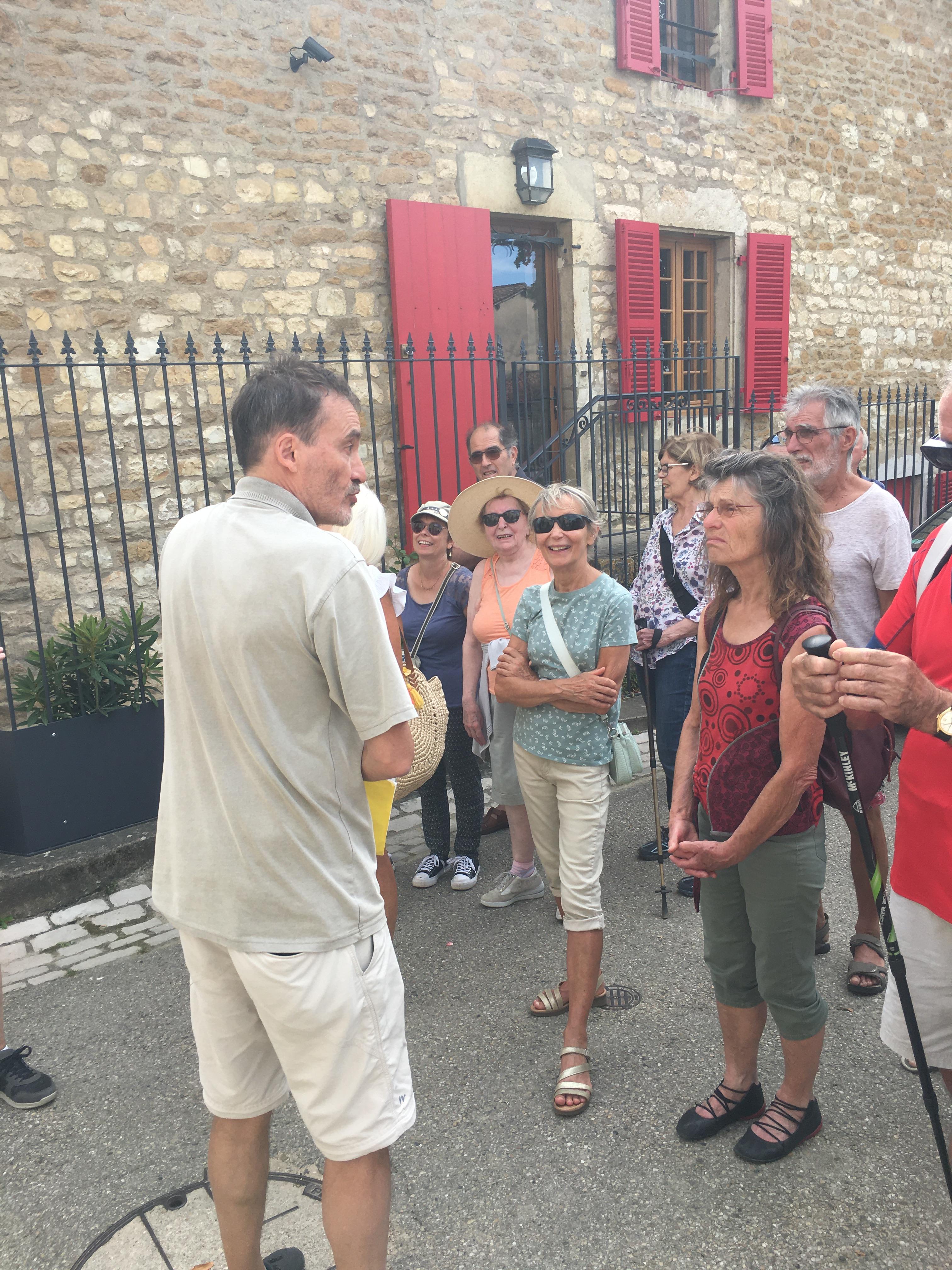 visite de Treffort avec Marc Châtelain