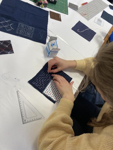 Atelier Adolescents / Adultes - Broderie Sashiko_Grenoble