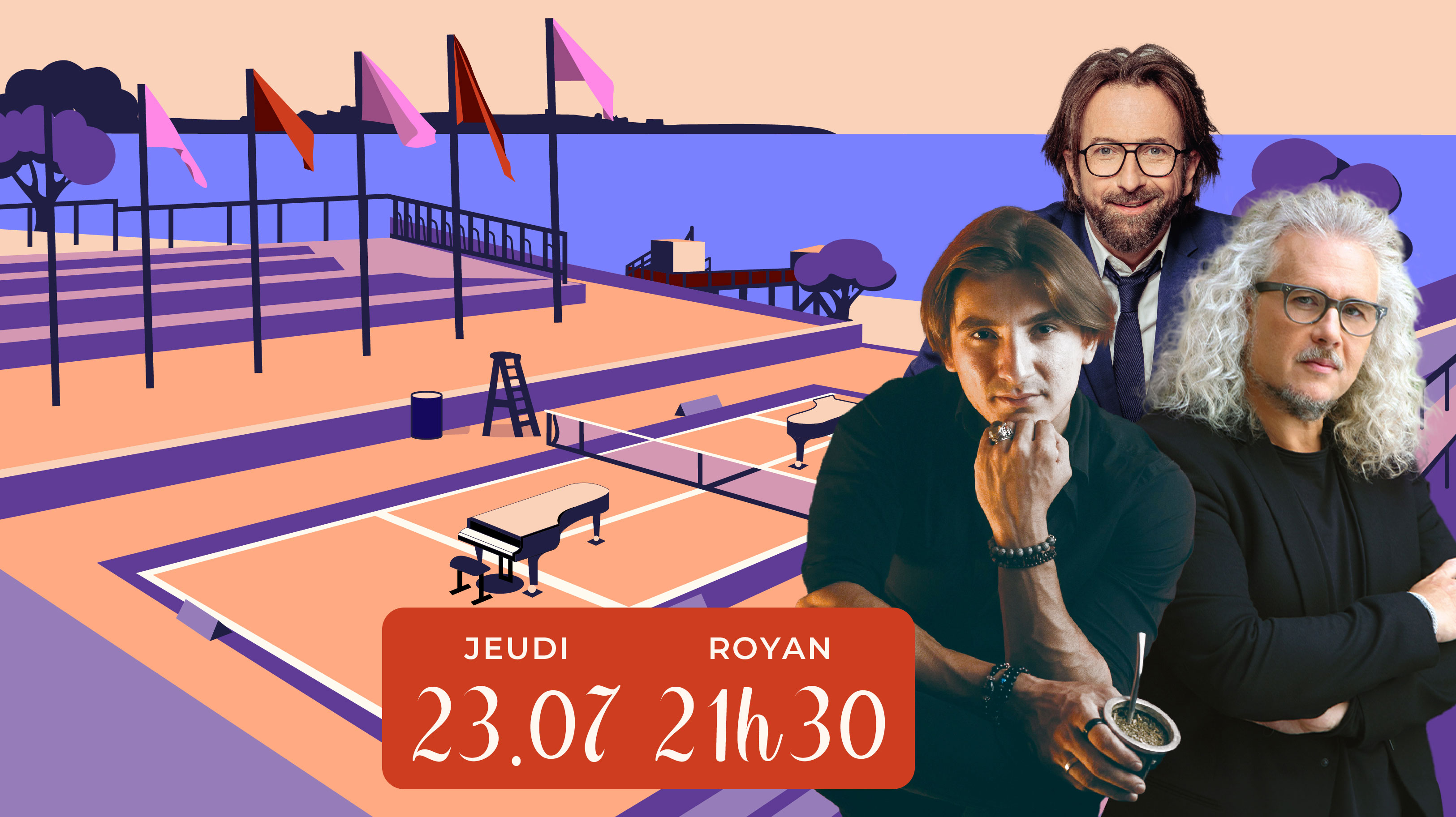Un Violon sur la Ville - « À chacun son court » avec Yvan Cassar, Marco Poingt et Alex Jaffray