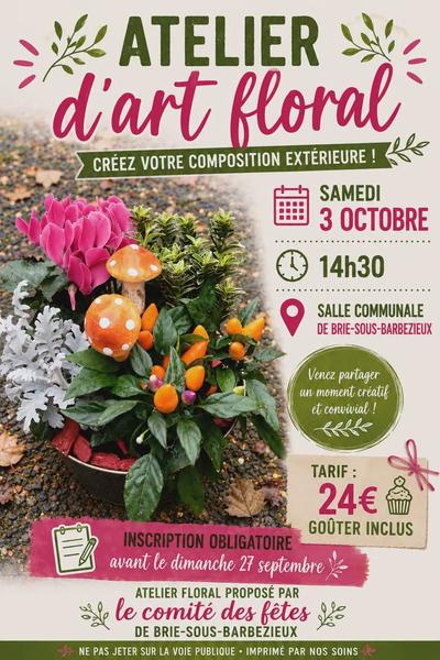 Atelier d'art floral