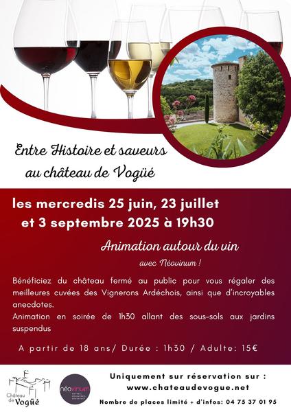 Animation autour du vin avec Néovinum_Vogüé