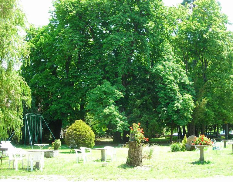 Faverges, Hôtel du parc arbres