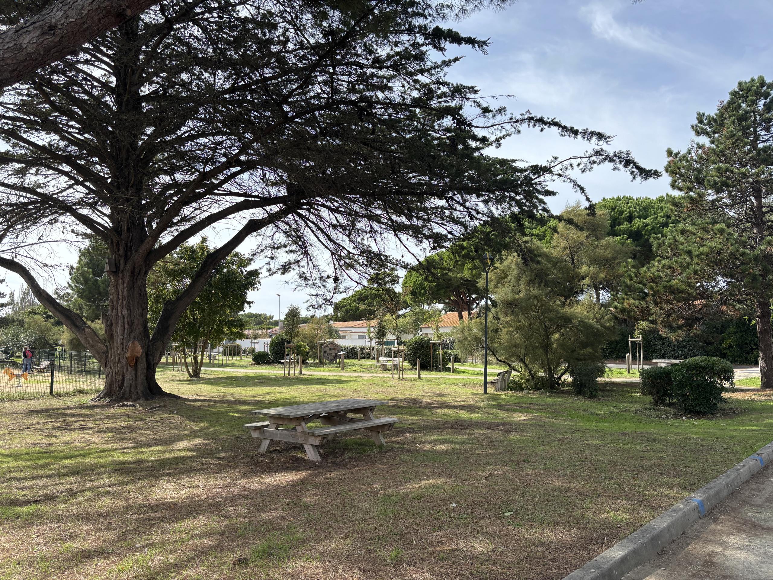 Aire de pique-nique de l'esplanade des Gollandières