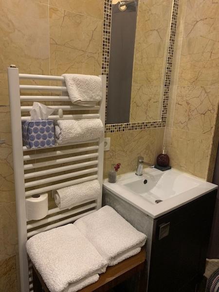 La salle de bain privee