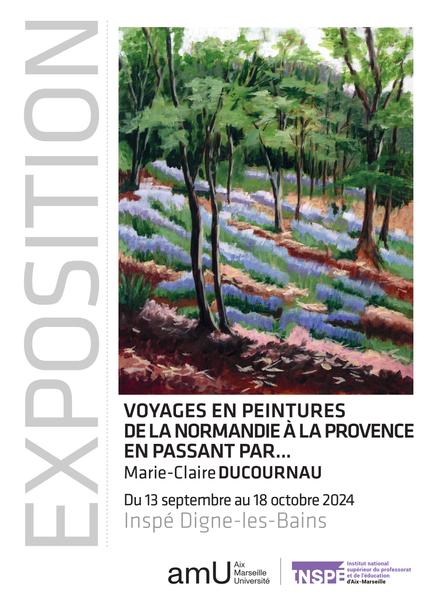 Exposition "Voyages en peintures de la normandie à la... Du 13 sept au 18 oct 2024