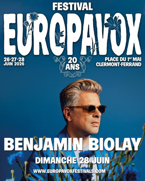 Benjamin Biolay | Festival Europavox 2026