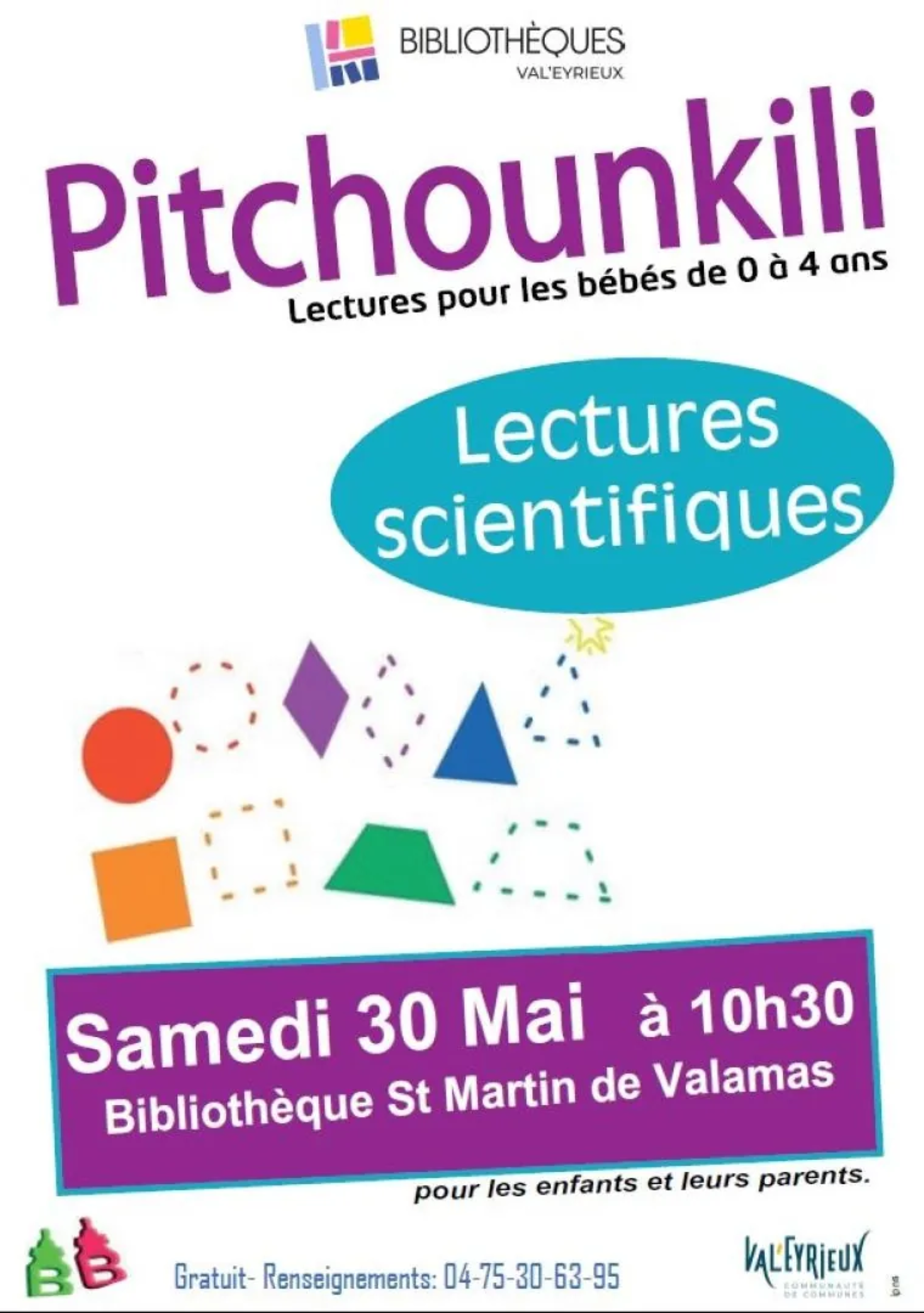 Pitchounkili, lecture pour les bébés