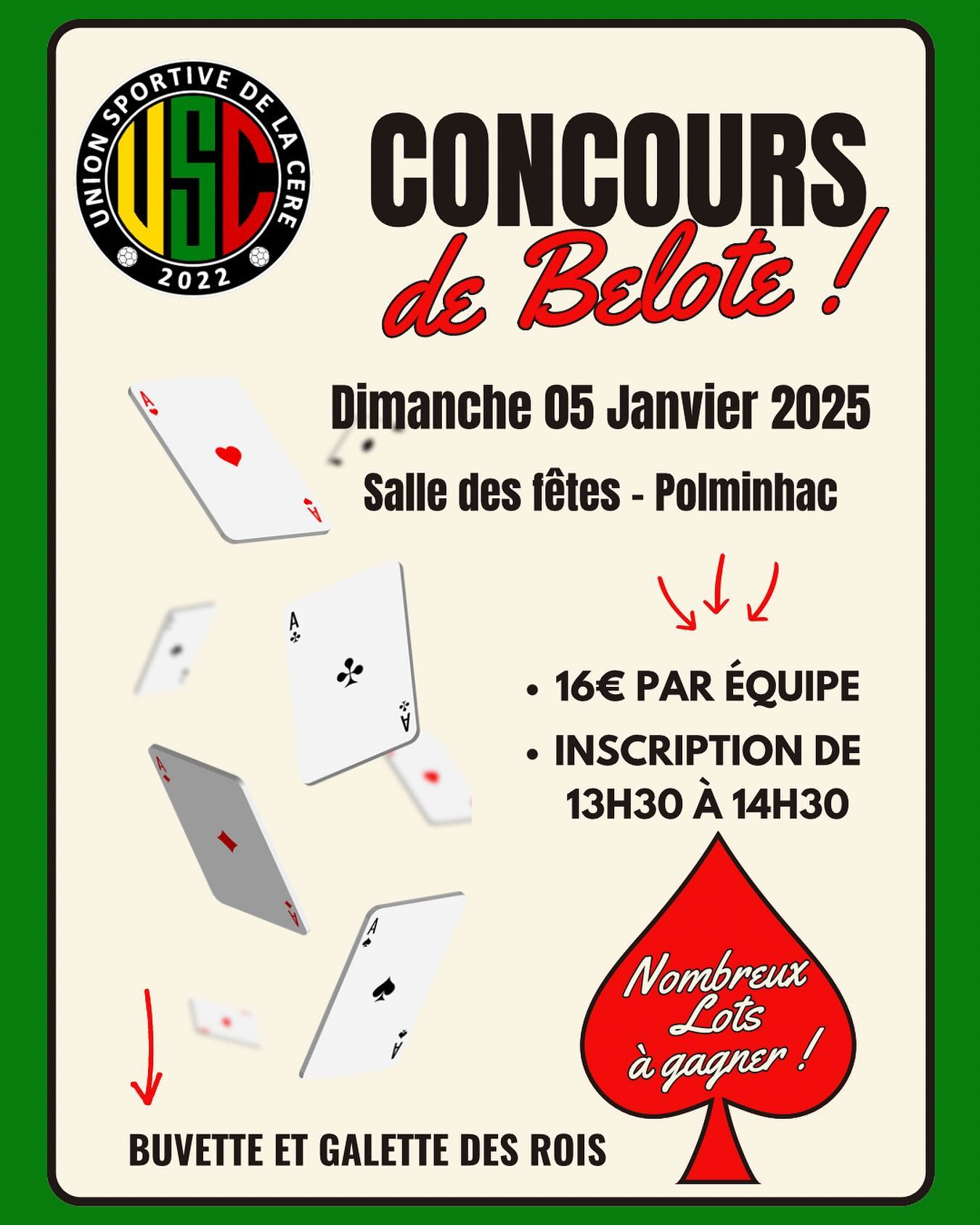 Concours de belote