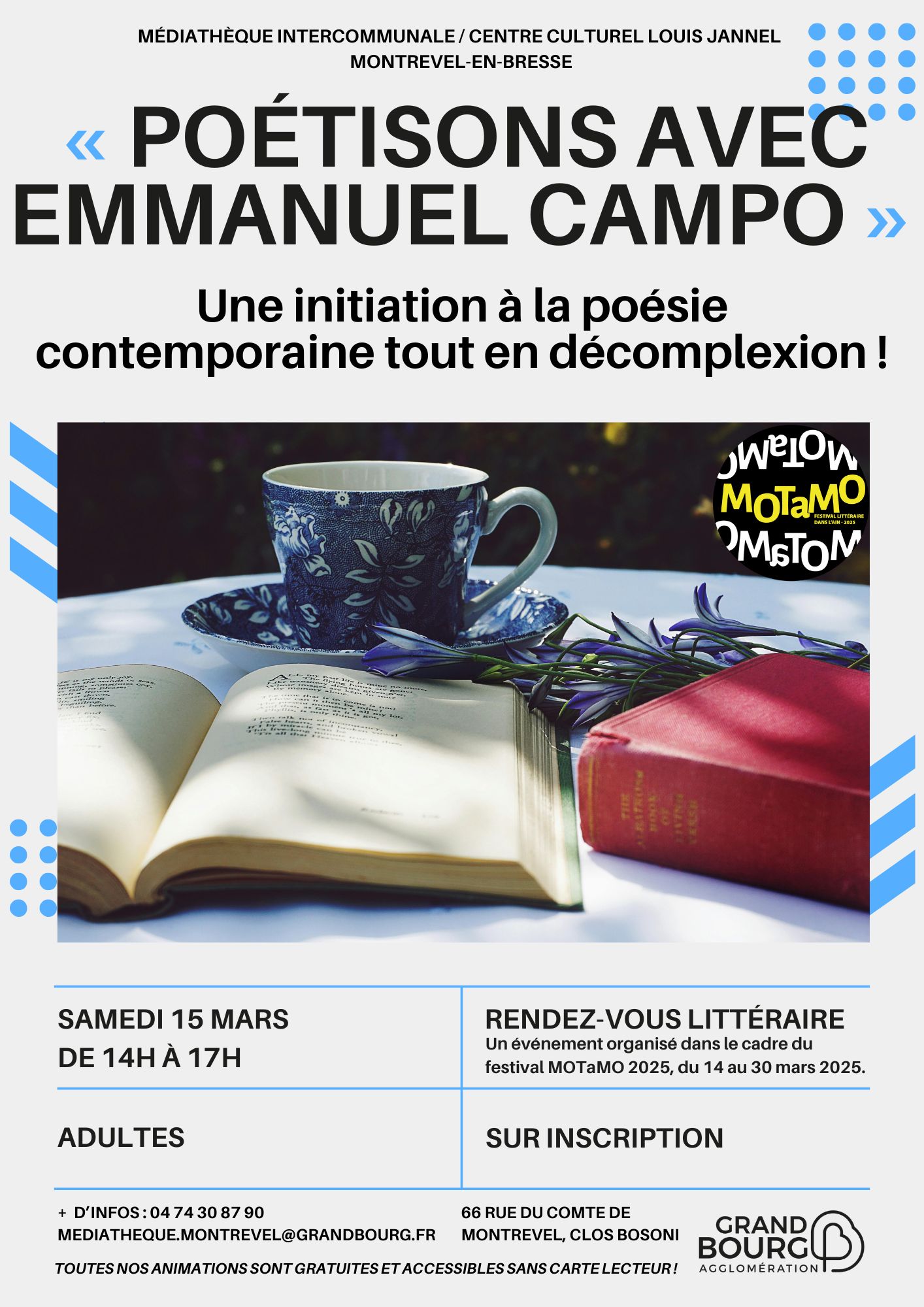 Poétisons avec Emanuel Campo