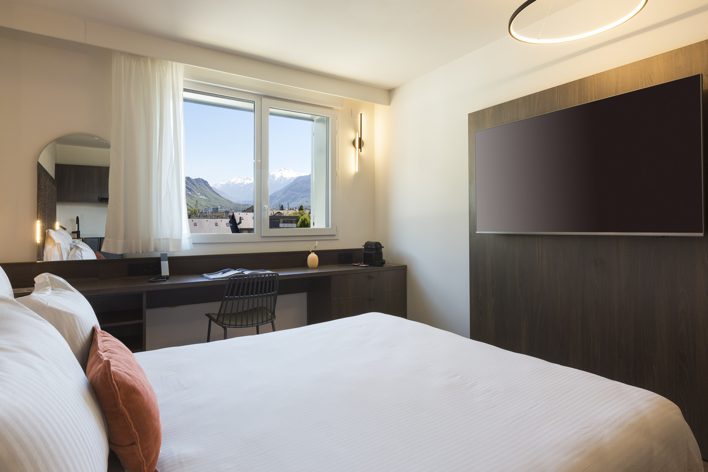 Studio confort avec vue montagne
