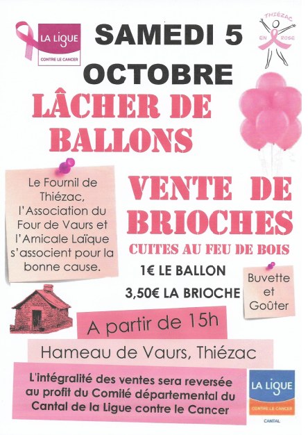 Octobre rose au four banal de Vaurs