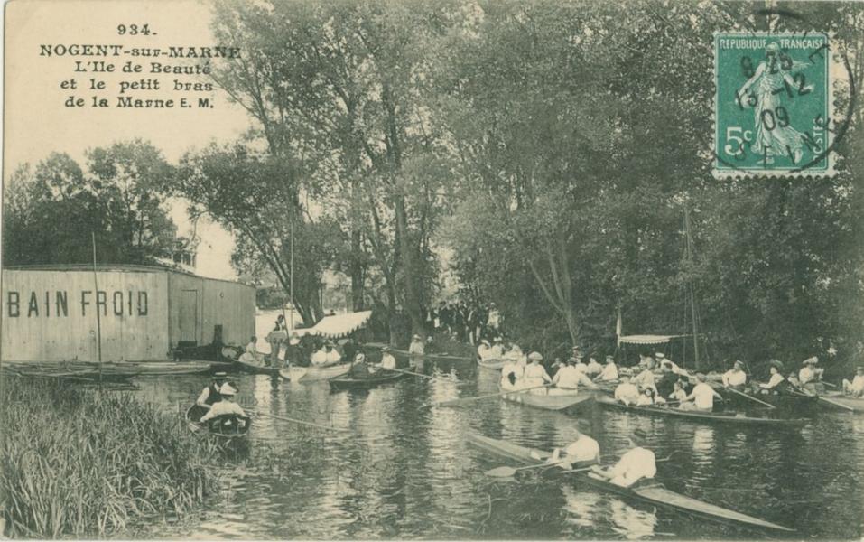 Petit bras de la Marne à Nogent 
