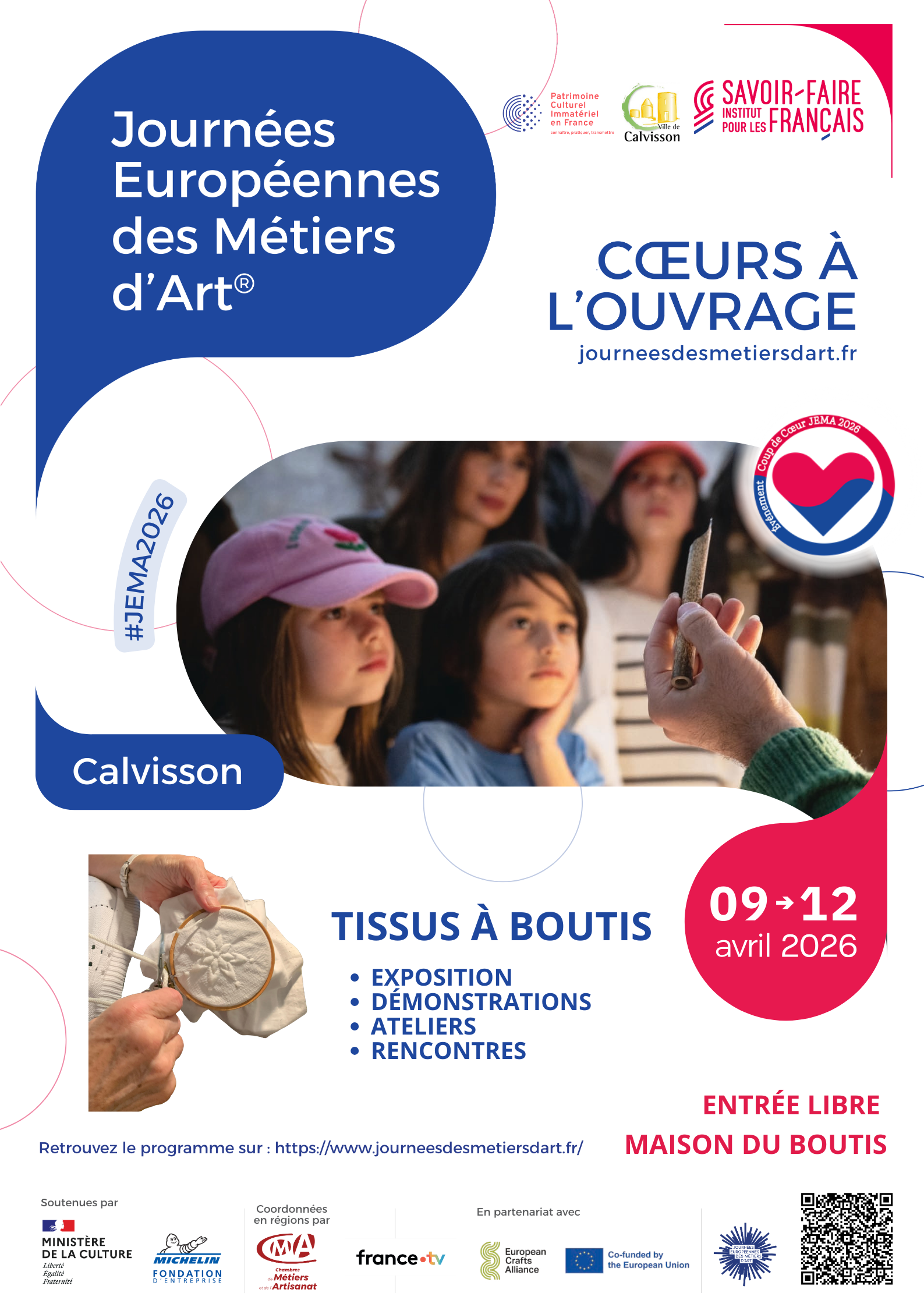 Portes Ouvertes de la Maison du Boutis - JEMA