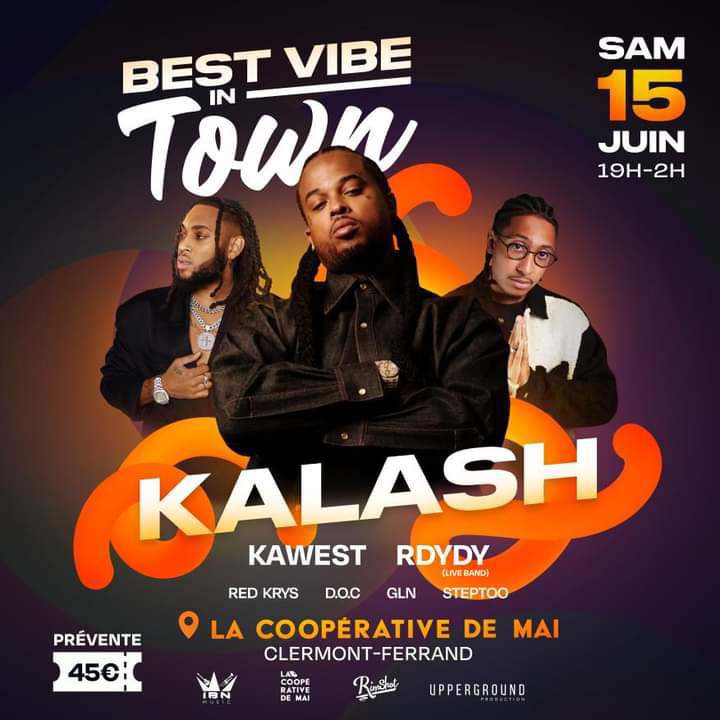 Kalash + Dj Kawest + Rdydy | La Coopérative de Mai