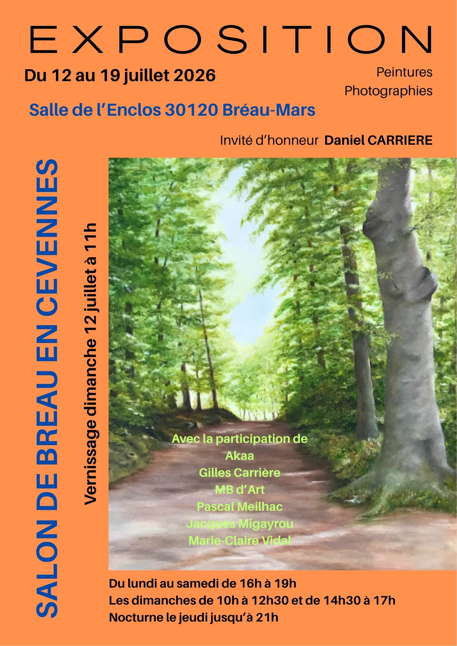 Salon de Bréau en Cévennes