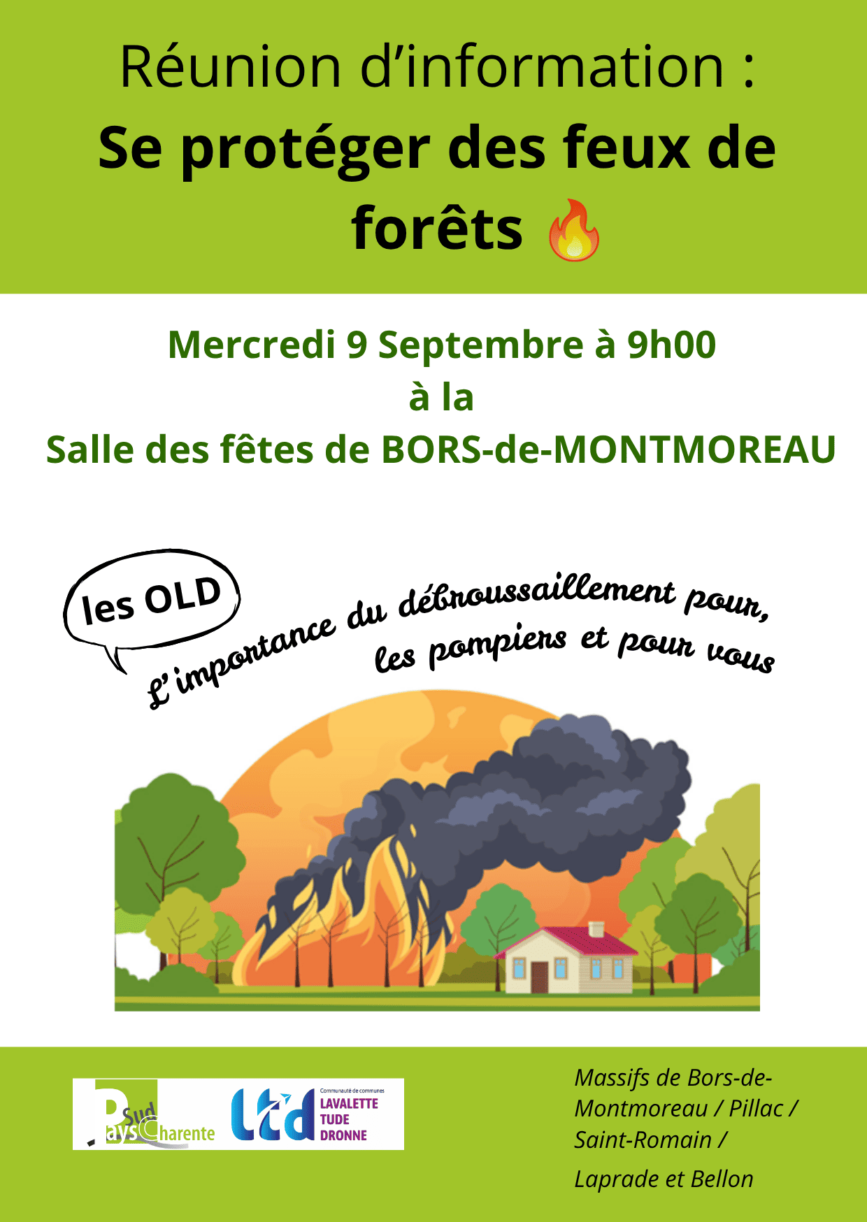 Réunion d'information - Se proteger des feux de forets